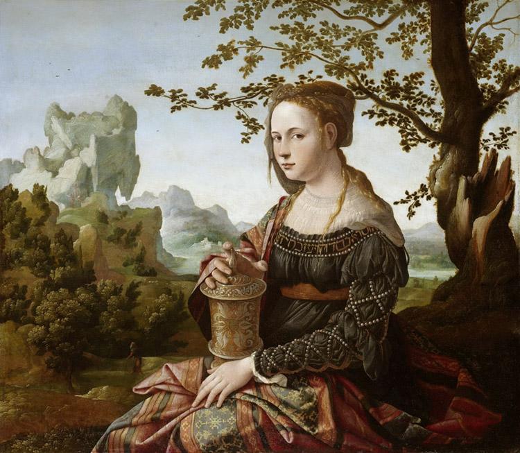 Jan van Scorel Mary Magdalene (mk08) Spain oil painting art